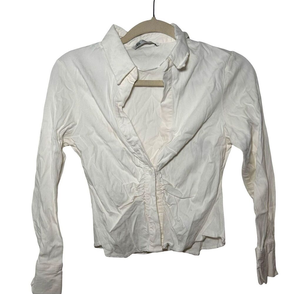 Zara Women's White Blouse